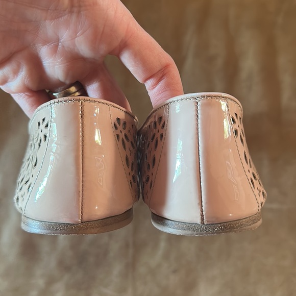 PRADA Patent Leather Bow Ballerina Flats - Picture 3 of 6